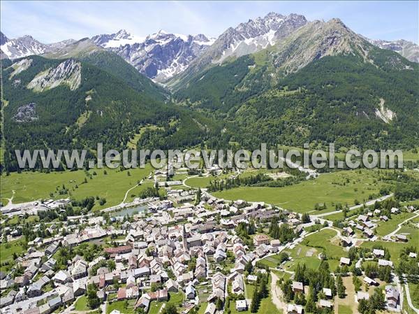 Photo aérienne de Le Monêtier-les-Bains