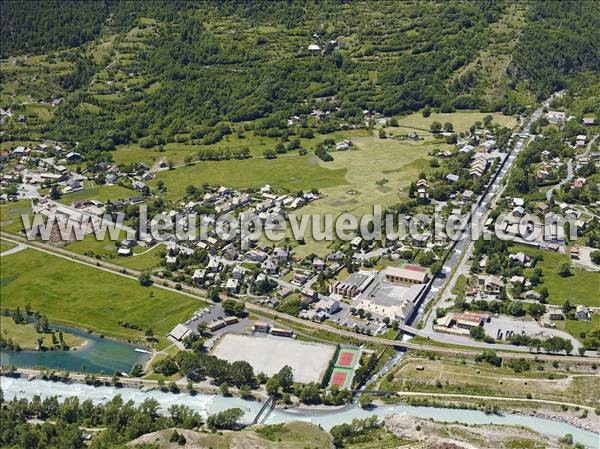 Photo aérienne de L'Argentière-la-Bessée