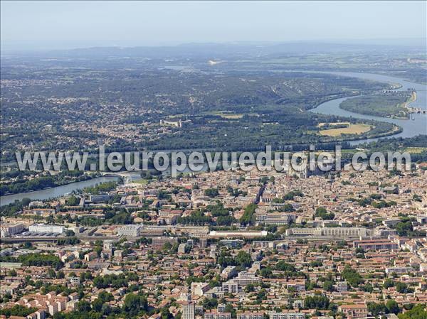 Photo aérienne de Avignon