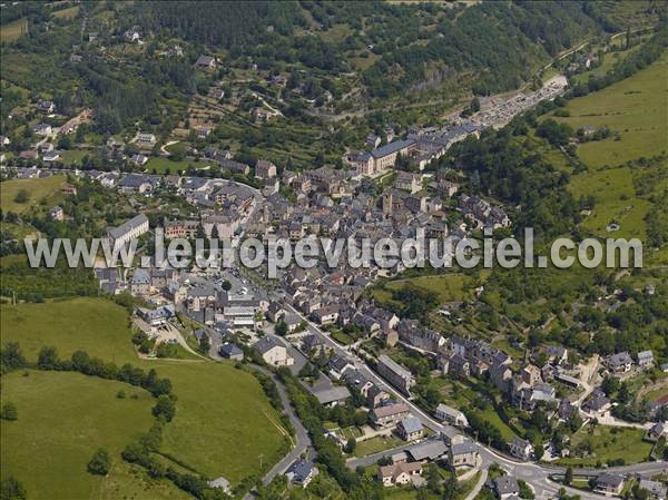 Photo aérienne de La Canourgue