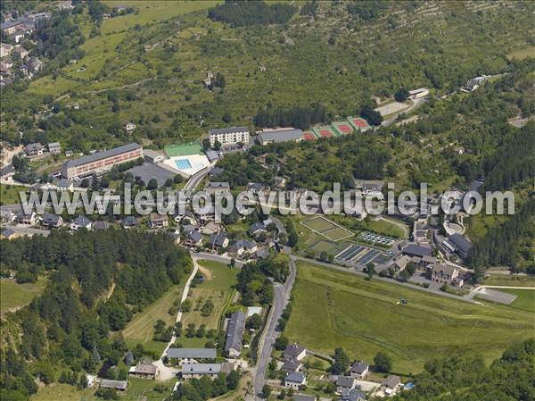 Photo aérienne de La Canourgue