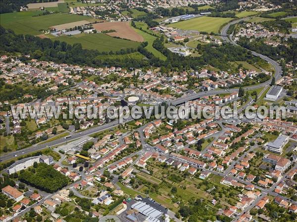 Photo aérienne de Niort