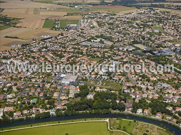 Photo aérienne de Niort