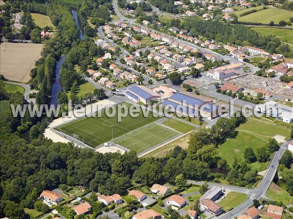 Photo aérienne de Saint-Georges-de-Montaigu