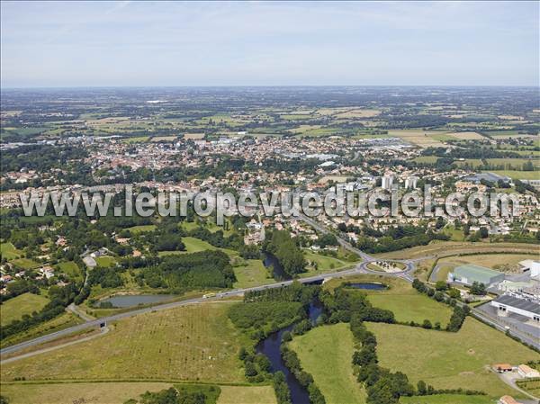 Photo aérienne de Montaigu