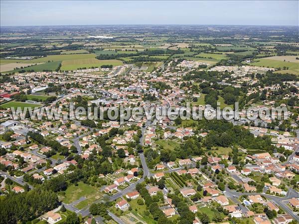 Photo aérienne de Saint-Hilaire-de-Loulay