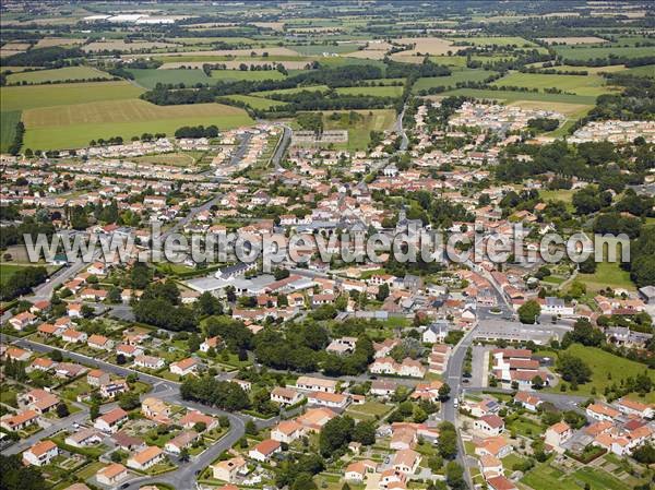 Photo aérienne de Saint-Hilaire-de-Loulay