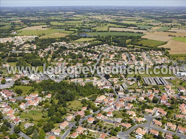 Photo aérienne de Saint-Hilaire-de-Loulay
