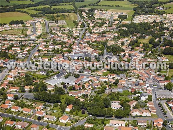 Photo aérienne de Saint-Hilaire-de-Loulay