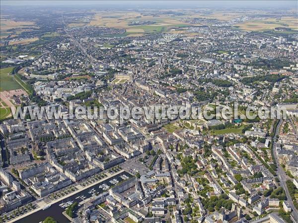 Photo aérienne de Caen