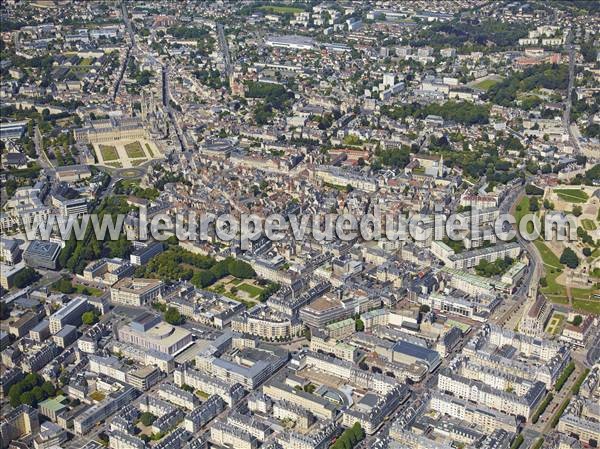 Photo aérienne de Caen