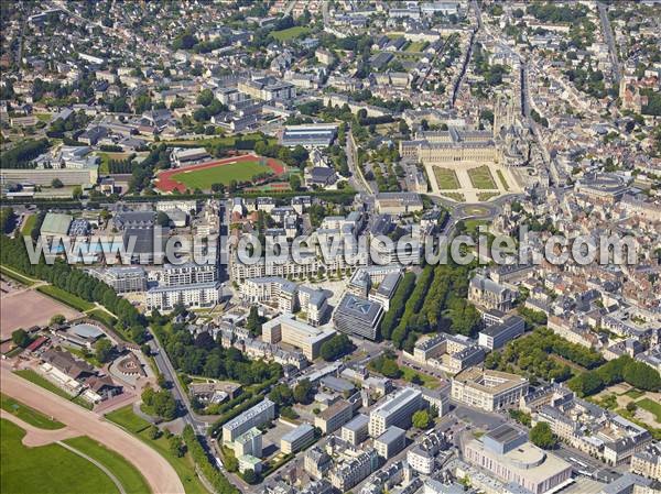 Photo aérienne de Caen