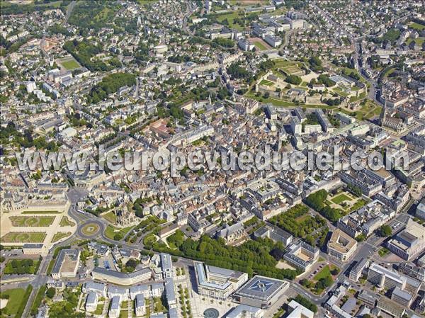 Photo aérienne de Caen