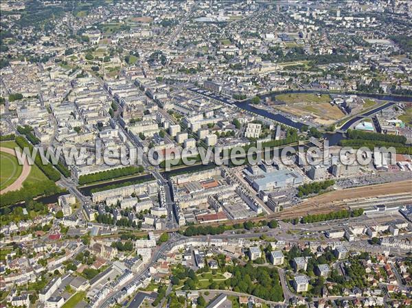 Photo aérienne de Caen