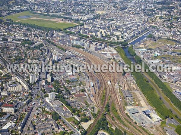 Photo aérienne de Caen