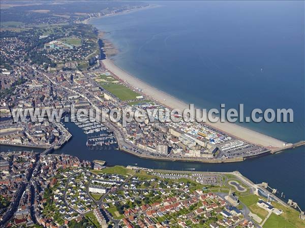 Photo aérienne de Dieppe