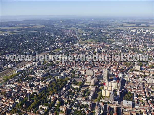 Photo aérienne de Mulhouse