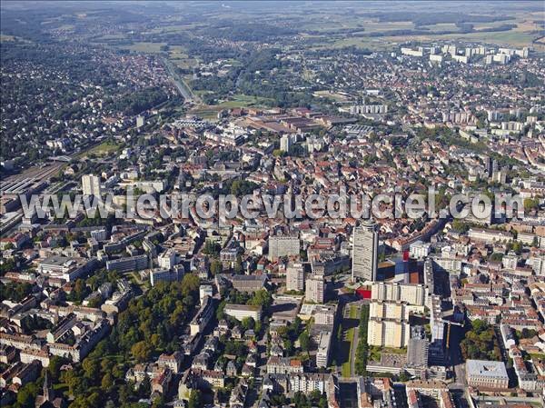 Photo aérienne de Mulhouse