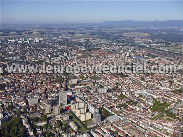 Photo aérienne de Mulhouse