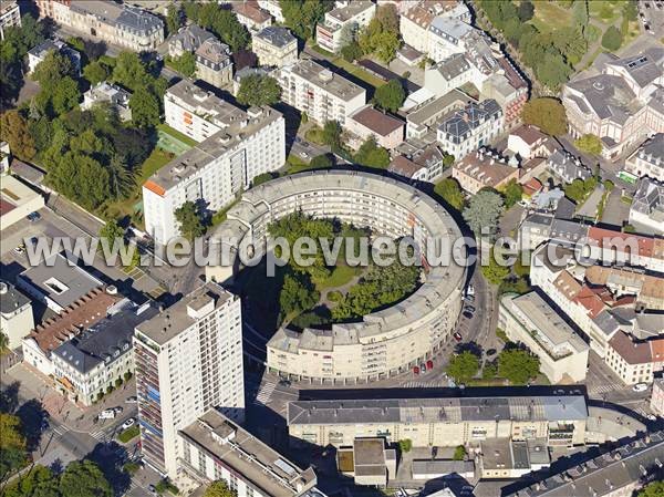 Photo aérienne de Mulhouse