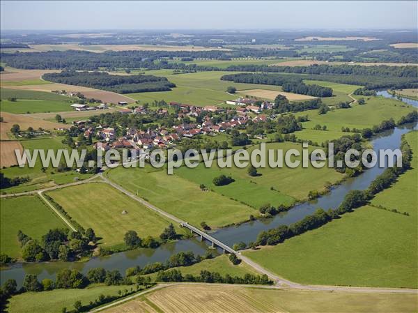 Photo aérienne de Mercey-sur-Saône