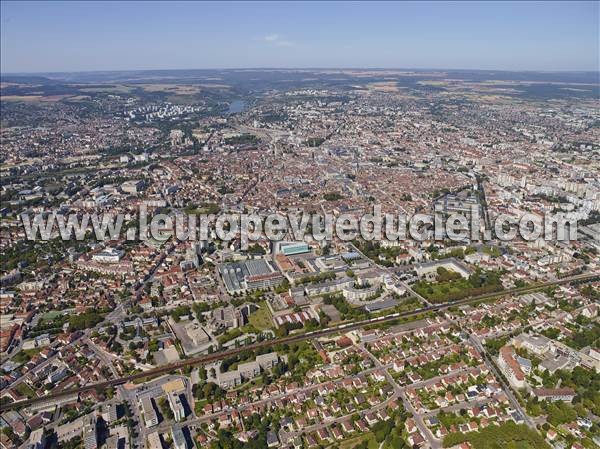 Photo aérienne de Dijon