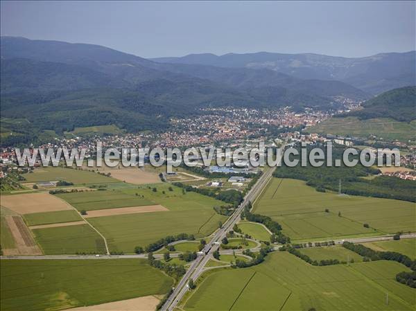 Photo aérienne de Soultz-Haut-Rhin