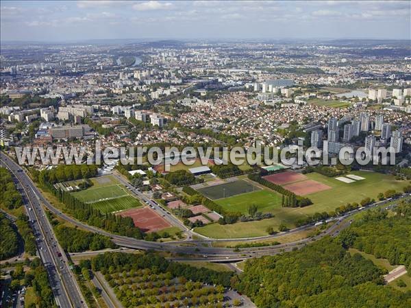 Photo aérienne de Saint-Denis