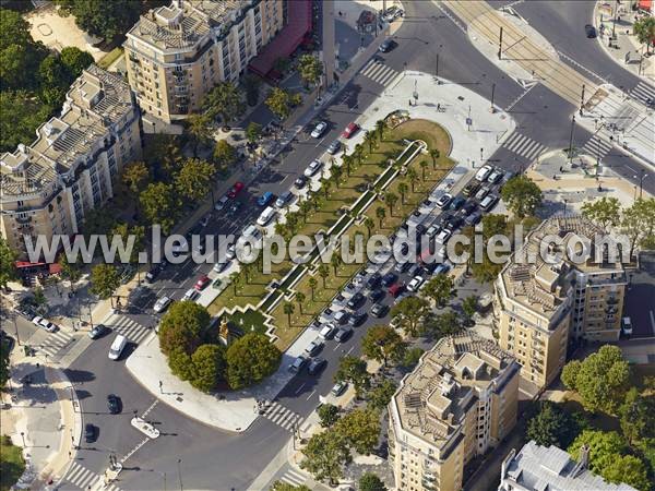 Photo aérienne de Paris