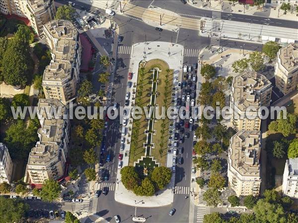 Photo aérienne de Paris