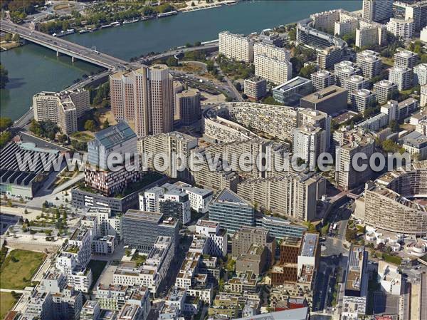 Photo aérienne de Boulogne-Billancourt