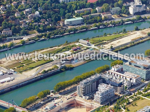 Photo aérienne de Boulogne-Billancourt