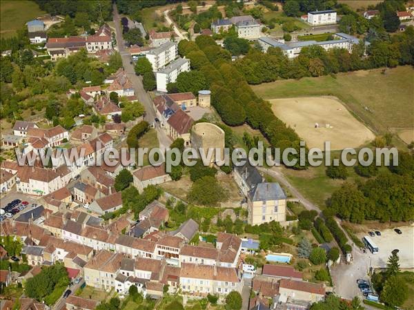 Photo aérienne de Saint-Sauveur-en-Puisaye