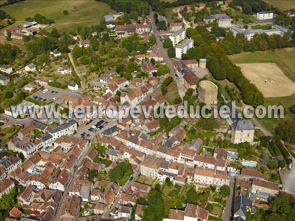 Photo aérienne de Saint-Sauveur-en-Puisaye