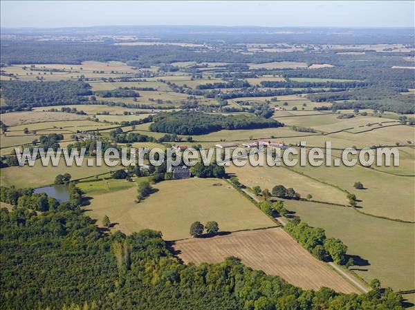 Photo a&eacute;rienne de Mouron-sur-Yonne