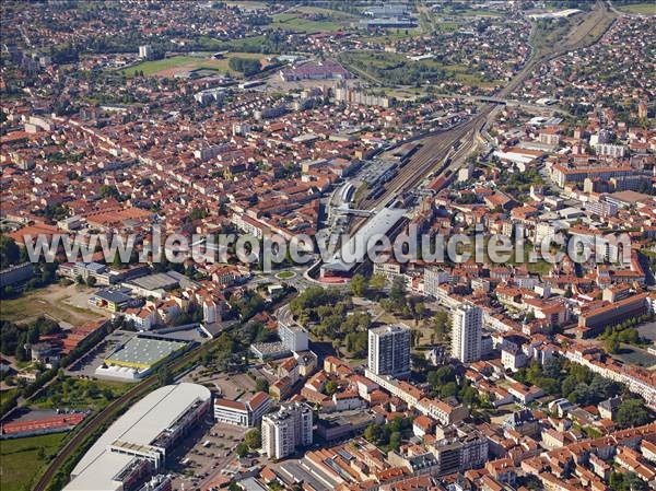 Photo aérienne de Roanne