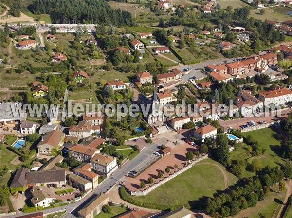 Photo aérienne de Saint-Alban-les-Eaux