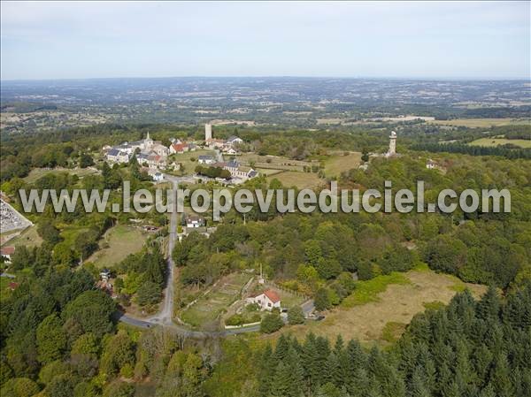 Photo aérienne de Toulx-Sainte-Croix