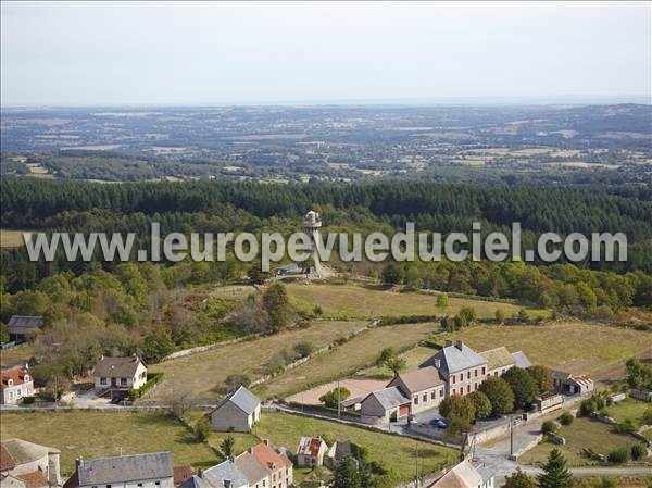 Photo aérienne de Toulx-Sainte-Croix