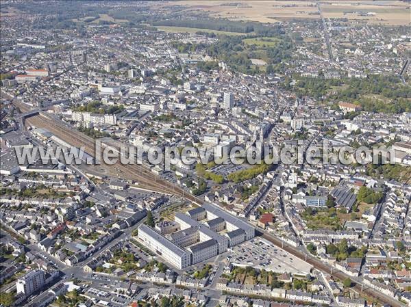 Photo aérienne de Chteauroux