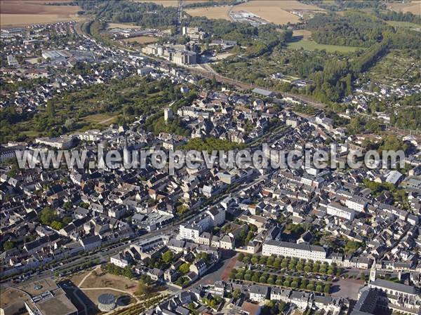 Photo aérienne de Issoudun