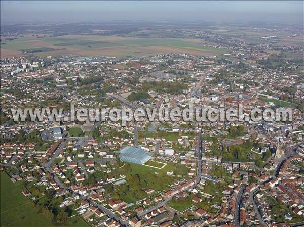 Photo aérienne de Chauny