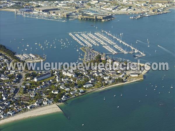 Photo aérienne de Larmor-Plage