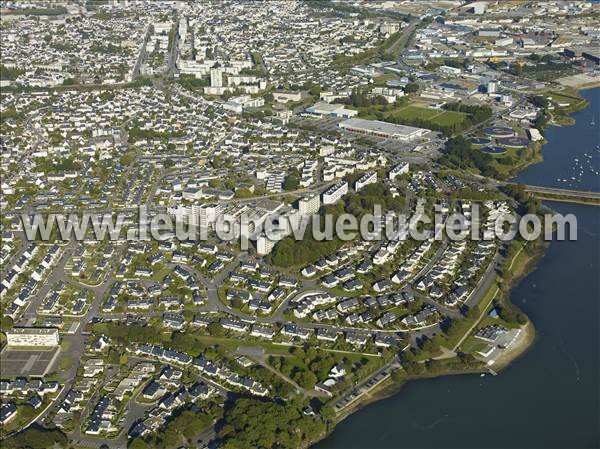 Photo aérienne de Lorient