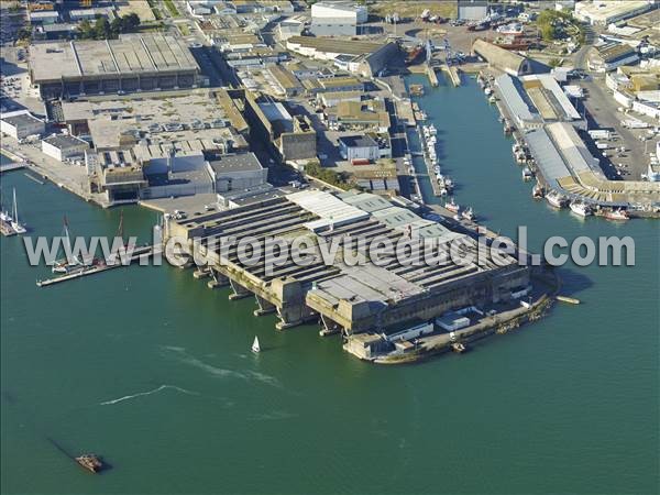 Photo aérienne de Lorient