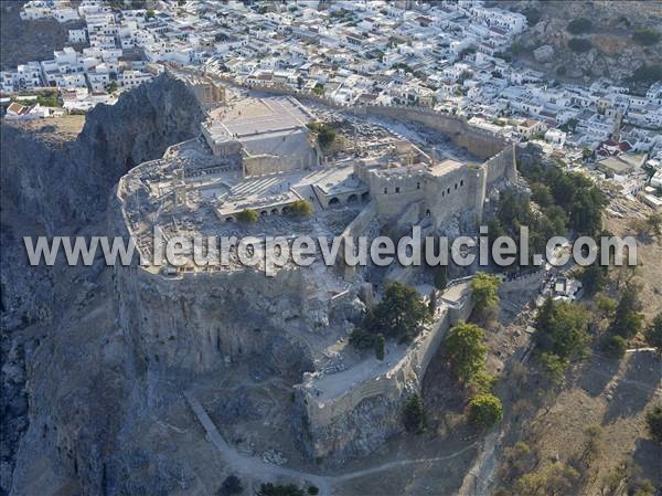 Photo aérienne de Lindos