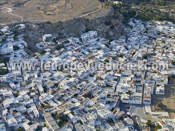 Photo aérienne de Lindos