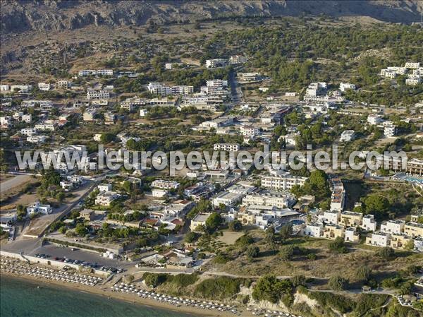 Photo aérienne de Lindos