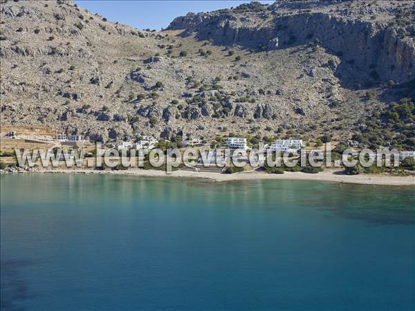 Photo aérienne de Lindos Photo aérienne de Lindos