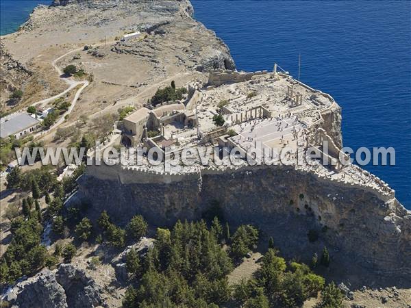 Photo aérienne de Lindos